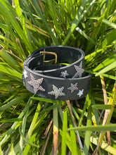 Load image into Gallery viewer, TKC Shades of Grey Stars Belt - Wide Width - Silver Buckle