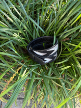 Load image into Gallery viewer, TKC Shades of Grey CHEVRON Belt in Wide Width - Silver Buckle