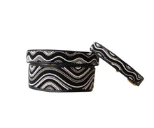 Load image into Gallery viewer, TKC The Shades of Grey Wave Beaded Dog Collar