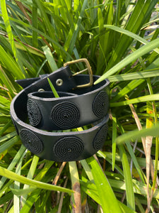 Black Disc Belt 1 1/2 Wide