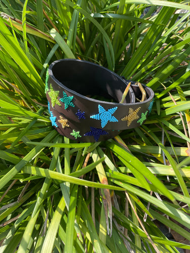 Peacock Stars Belt - Wide Width