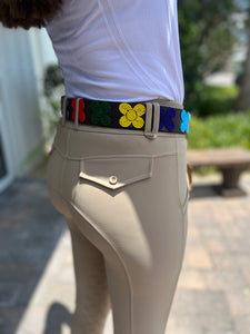 Flower Power Wide Width Belt