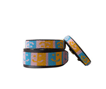 Load image into Gallery viewer, TKC Smiley" Beaded Dog Collar