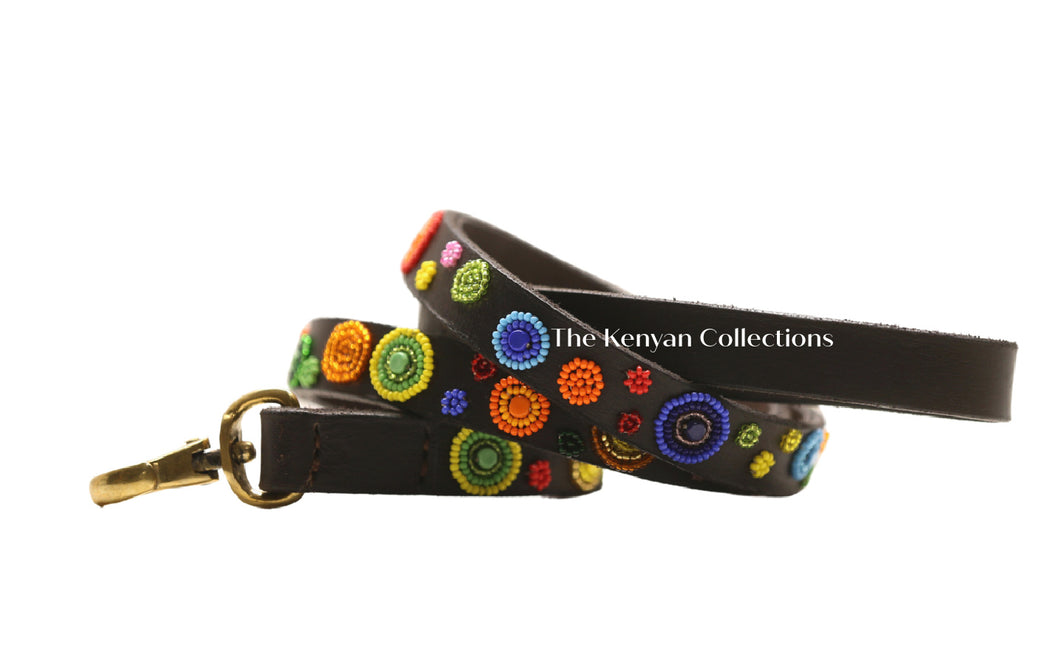 Arani Dots Beaded Dog Lead