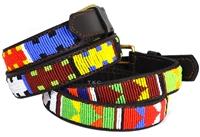 Load image into Gallery viewer, Beaded Belts 1 1/4 inch wide - Primary