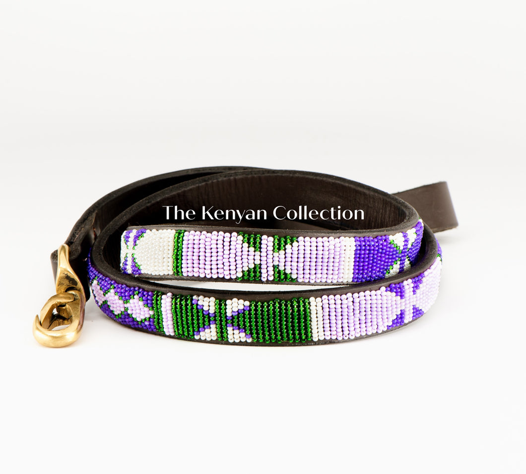 Yesterday, Today, Tomorrow (YTT) Beaded Dog Lead